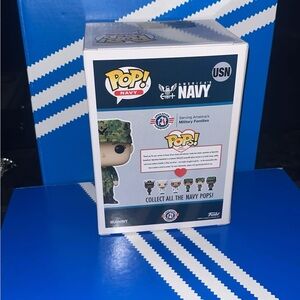 Pop Navy Camouflage Vinyl Figure